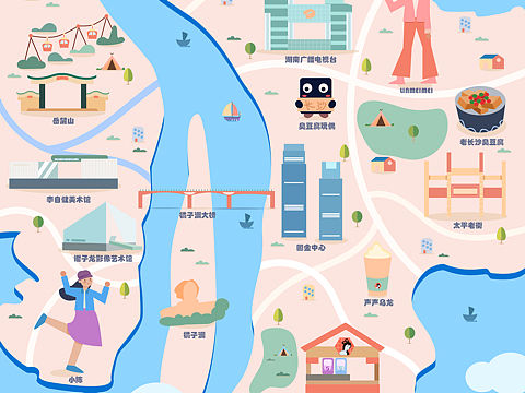 城市地图绘制_素材网站_图片免费下载-zcool站酷