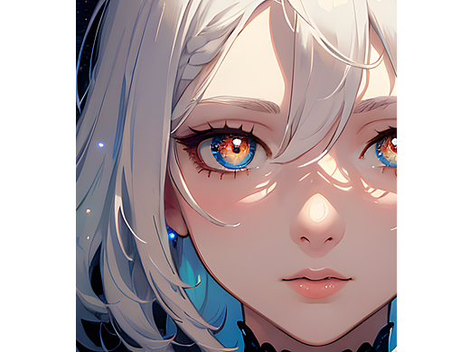 【AI创作】二次元半厚涂