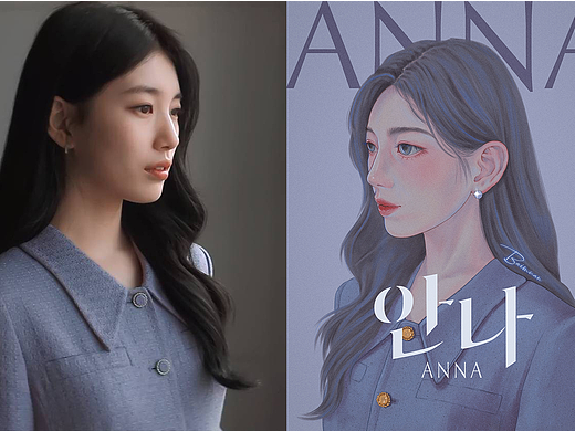 【安娜】人在给自己看的日记里也会撒谎（个人主页-ZNjQwNTExNjA=） - 创作习作 - 站酷设计师白穆安Baimuan原创素材 - 站酷ZCOOL