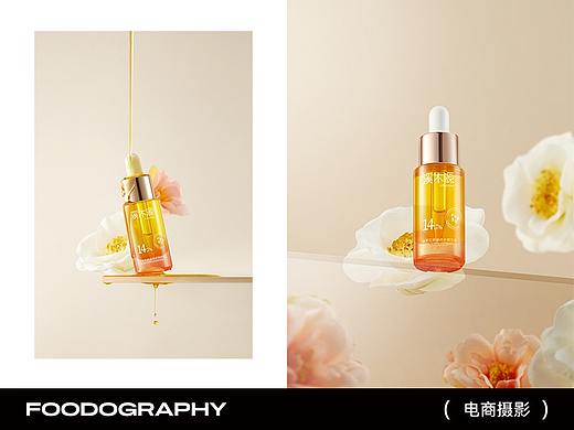 护肤品摄影 | 溪木源山茶花精华油 ✖ foodography
