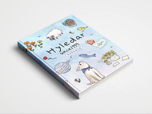 手绘插画笔记本