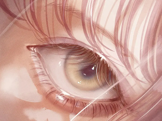 如何画好眼睛？厚涂风格的眼睛上色教程！