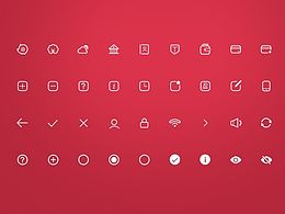 京东线性图标，临摹