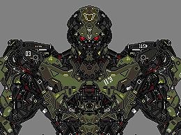 久违的机械（个人主页-ZMTgzNDA4OTY=） - 像素画 - 站酷设计师绝望松鼠原创素材 - 站酷ZCOOL