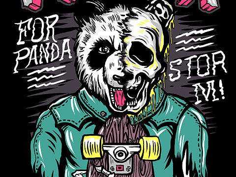 panda storm熊貓風暴（雙面人）（個人主頁-ZMjQ4OTQzMzY=） - 商業(yè)插畫 - 站酷設(shè)計師Spend1992原創(chuàng)素材 - 站酷ZCOOL