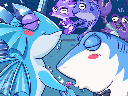 騰訊手游【捕魚來了】宣傳H5---其二（個人主頁-ZMTkzNDk4NTY=） - 游戲原畫 - 站酷設(shè)計師地球上的et2EATTY原創(chuàng)素材 - 站酷ZCOOL