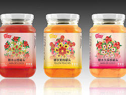 包装设计-水果罐头效果图