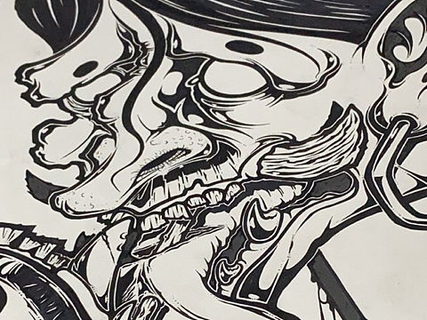 (未完成)般若(个人主页-ZNDYzNTkyODQ=) - 新锐潮流插画 - 站酷设计师13号飞行员原创素材 - 站酷ZCOOL