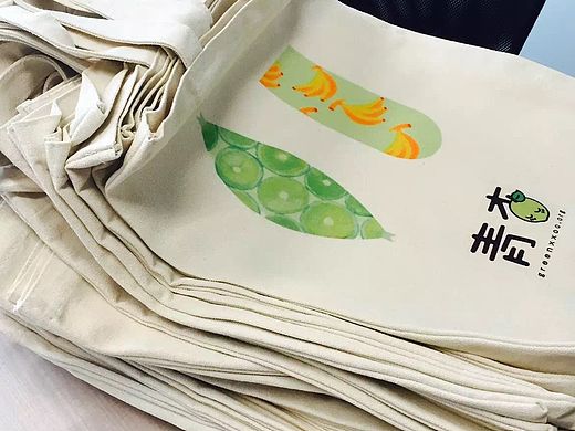 青杏帆布袋出場！