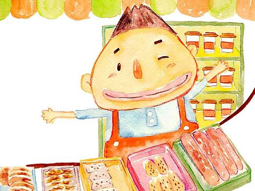 儿童插画-幼儿学龄前插画