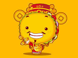 校园外卖卡通形象设定~