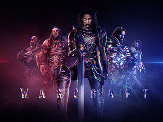 因特尔-魔兽电影海报（个人主页-ZMTY4ODAxNDg=） - 海报 - 站酷设计师你好小新原创素材 - 站酷ZCOOL