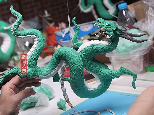 贺加贵面塑软陶（哪吒闹海）