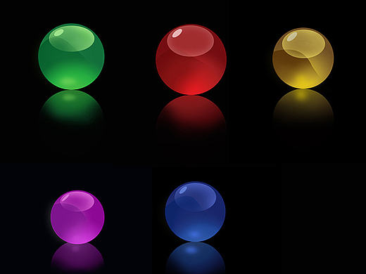 玲珑剔透的小球球