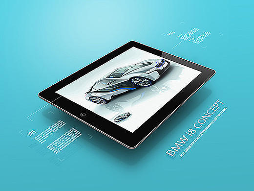 BMW I8 鼠绘