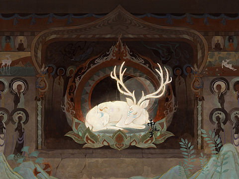 敦煌四兽 | 鹿王本生
