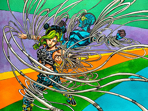 期待石之海播出，畫個徐倫慶祝一下（個人主頁-ZNTUzNjAzNDg=） - 其他動漫 - 站酷設(shè)計師義心原創(chuàng)素材 - 站酷ZCOOL