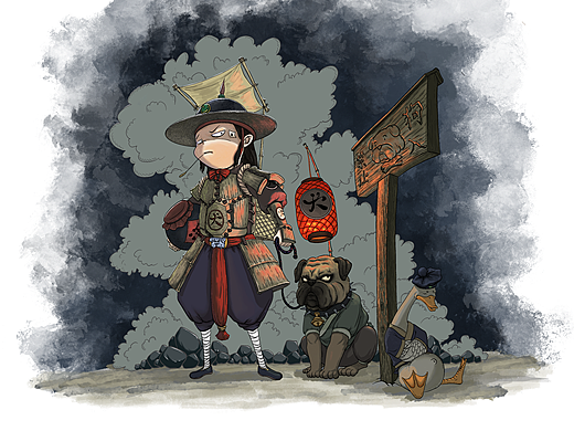 犬師父（個人主頁-ZNDczMjI3MzY=） - 創(chuàng)作習(xí)作 - 站酷設(shè)計師王捕頭原創(chuàng)素材 - 站酷ZCOOL