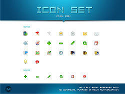 近期16*16&12*12小图标合集（像素图标）