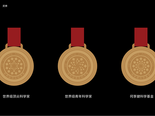 何享健科学基金奖章设计