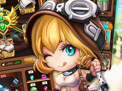 小小矿工美术风格