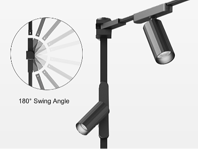 LED超薄磁吸轨道灯轮播海报