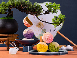 月饼拍摄