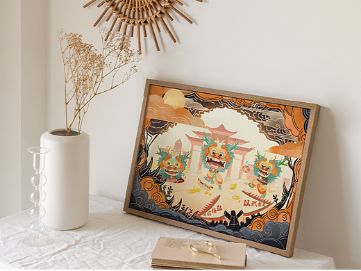 南沙第三届文创设计大赛|舞动黄阁纸雕灯设计