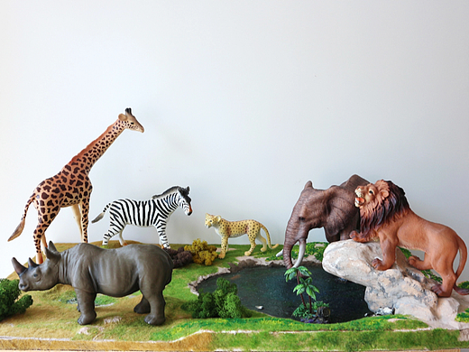 非洲大草原沙盘