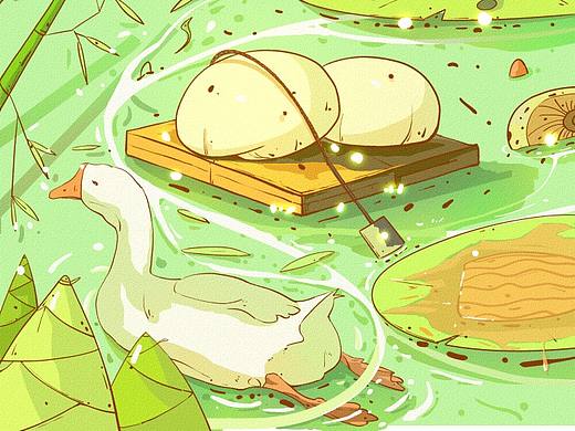 毕设“洛阳水席”主题系列插画海报分享
