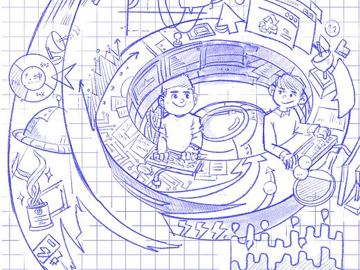 商业微信漫画推文设计 草稿篇