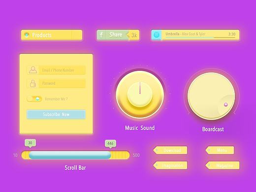 UI kit - 臨摹＋配色練習(xí)（個(gè)人主頁(yè)-ZMjAyMTg2MDA=） - APP界面 - 站酷設(shè)計(jì)師嗑瓜子de土撥鼠原創(chuàng)素材 - 站酷ZCOOL