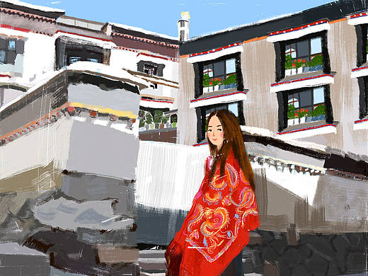 西藏之行小插画