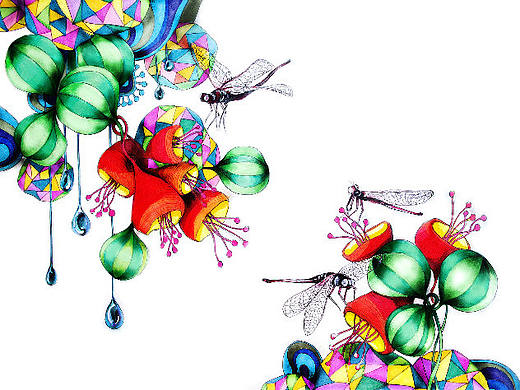 它世界（个人主页-ZMjA4NjAzNjg=） - 艺术插画 - 站酷设计师糊糊肉丸子原创素材 - 站酷ZCOOL