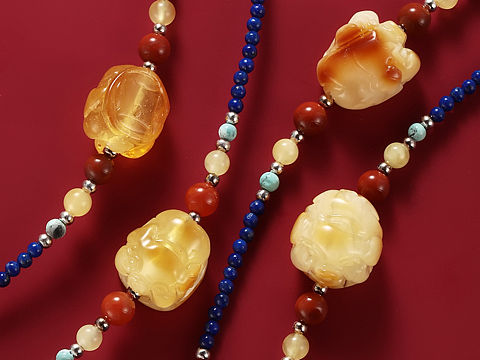 深色底首饰拍摄