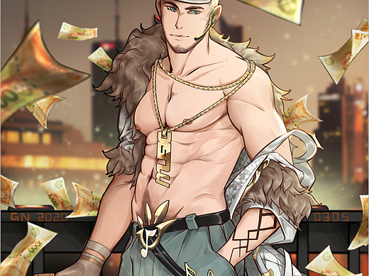 枪神纪同人插画（个人主页-ZNDMyMjkzMDQ=） - 商业插画 - 站酷设计师卜日食原创素材 - 站酷ZCOOL