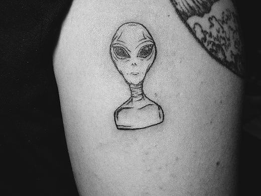 外星人（个人主页-ZMzM0MDMwODA=） - 新锐潮流插画 - 站酷设计师壯刺青钢镚儿原创素材 - 站酷ZCOOL