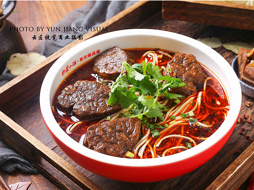 重庆小面拍摄  抄手拍摄  牛肉面摄影  小吃特产