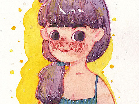 涂個(gè)姑娘（個(gè)人主頁(yè)-ZMjAyMzAwMDg=） - 創(chuàng)作習(xí)作 - 站酷設(shè)計(jì)師小千千Mellon原創(chuàng)素材 - 站酷ZCOOL