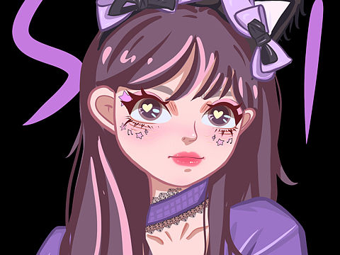 甜酷女孩（个人主页-ZNTc0MDA2MzY=） - 商业插画 - 站酷设计师SAA1原创素材 - 站酷ZCOOL