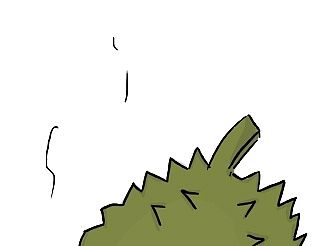 榴莲口香糖