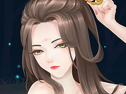 古風(fēng)偏二次元的妹子   臨摹的