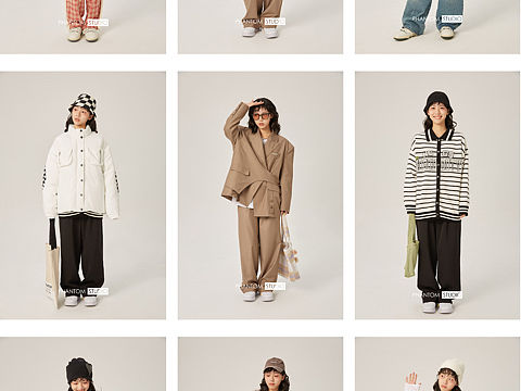 原创国潮休闲服装｜服装拍摄