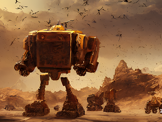 #AI创作实验室#机器人部落