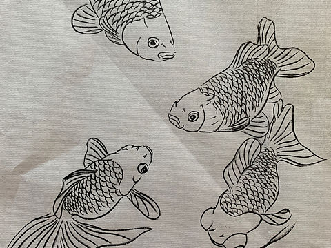 自学工笔第二个月