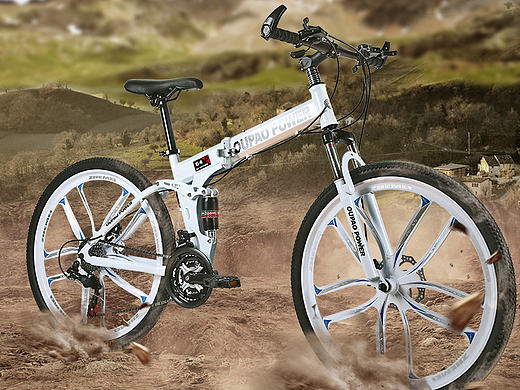 山地车海报设计