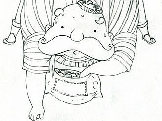 【商业插画】-西域果园“果叔”和他的奇妙旅行