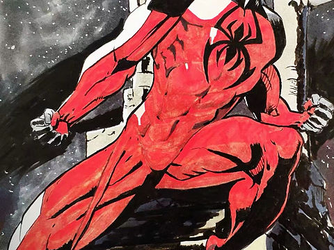 蜘蛛侠（个人主页-ZNDM1MzE2ODg=） - 艺术插画 - 站酷设计师Kech32原创素材 - 站酷ZCOOL