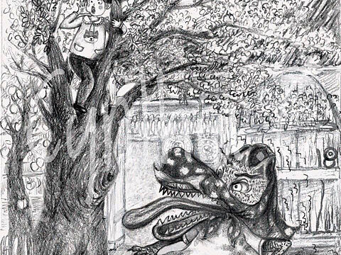 黑白插画创作（儿童文学故事第一本）