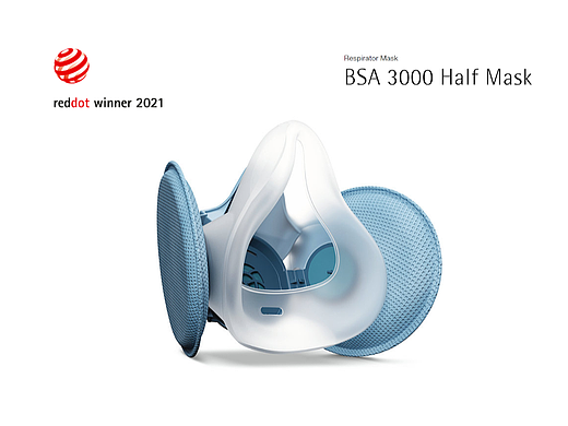 商唐科技案例 | 德国红点奖 BSA 3000 Half Mask 